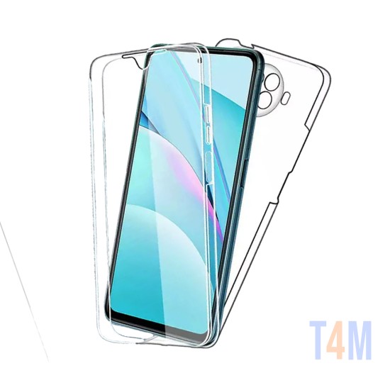 Funda de Silicona 360º para Xiaomi Mi 10t Lite 5g Transparente